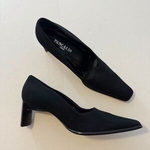 Vintage Pancaldi 1888 Black Pumps
